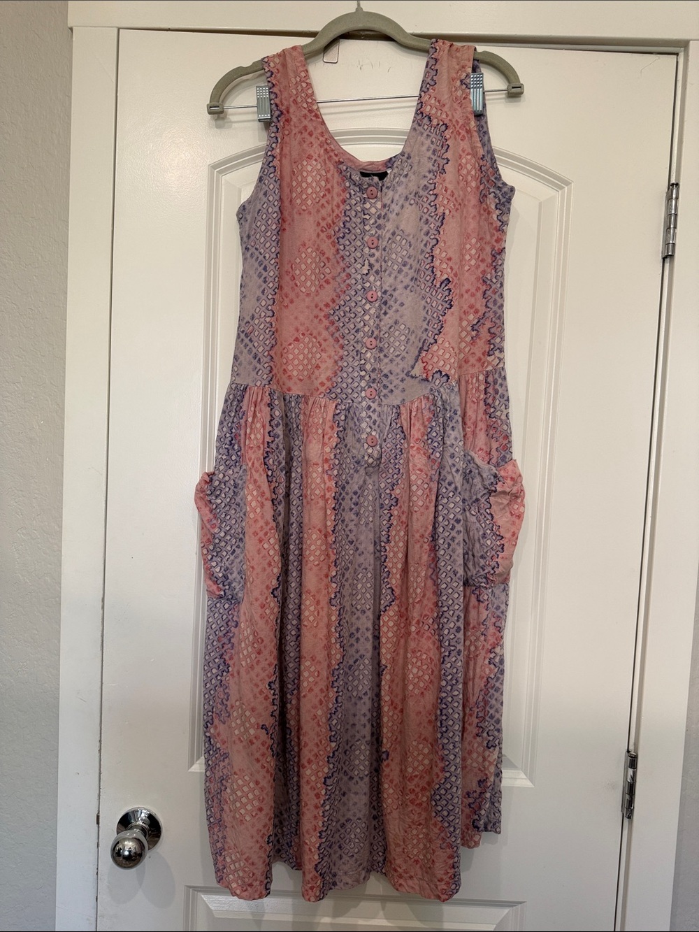 Bohemian fairy style unicorn color dress